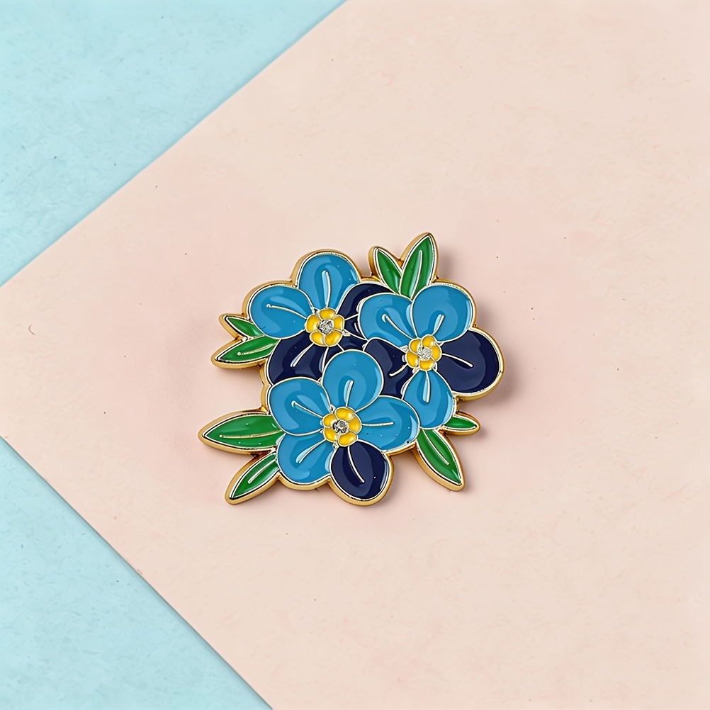 Fresh Flower Badge Collar Accessory, Elegant Matching Jewelry